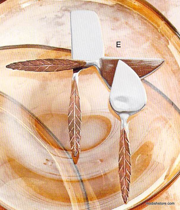 Forged Leaf Serveware