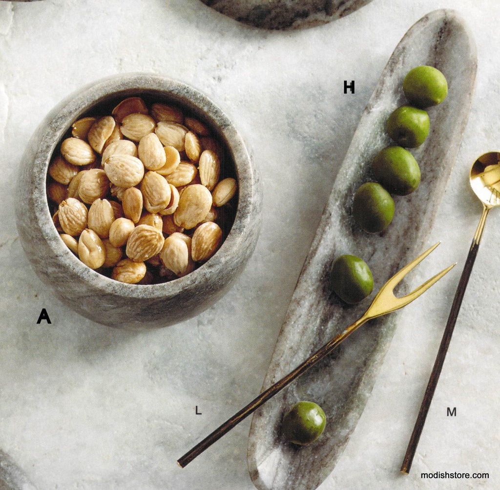 Curve Marble Collection Serveware