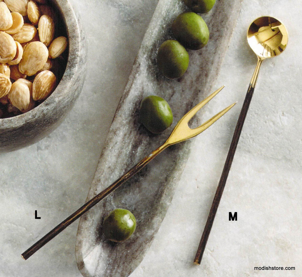 Serafina Brass Serveware - Cocktail Cutlery