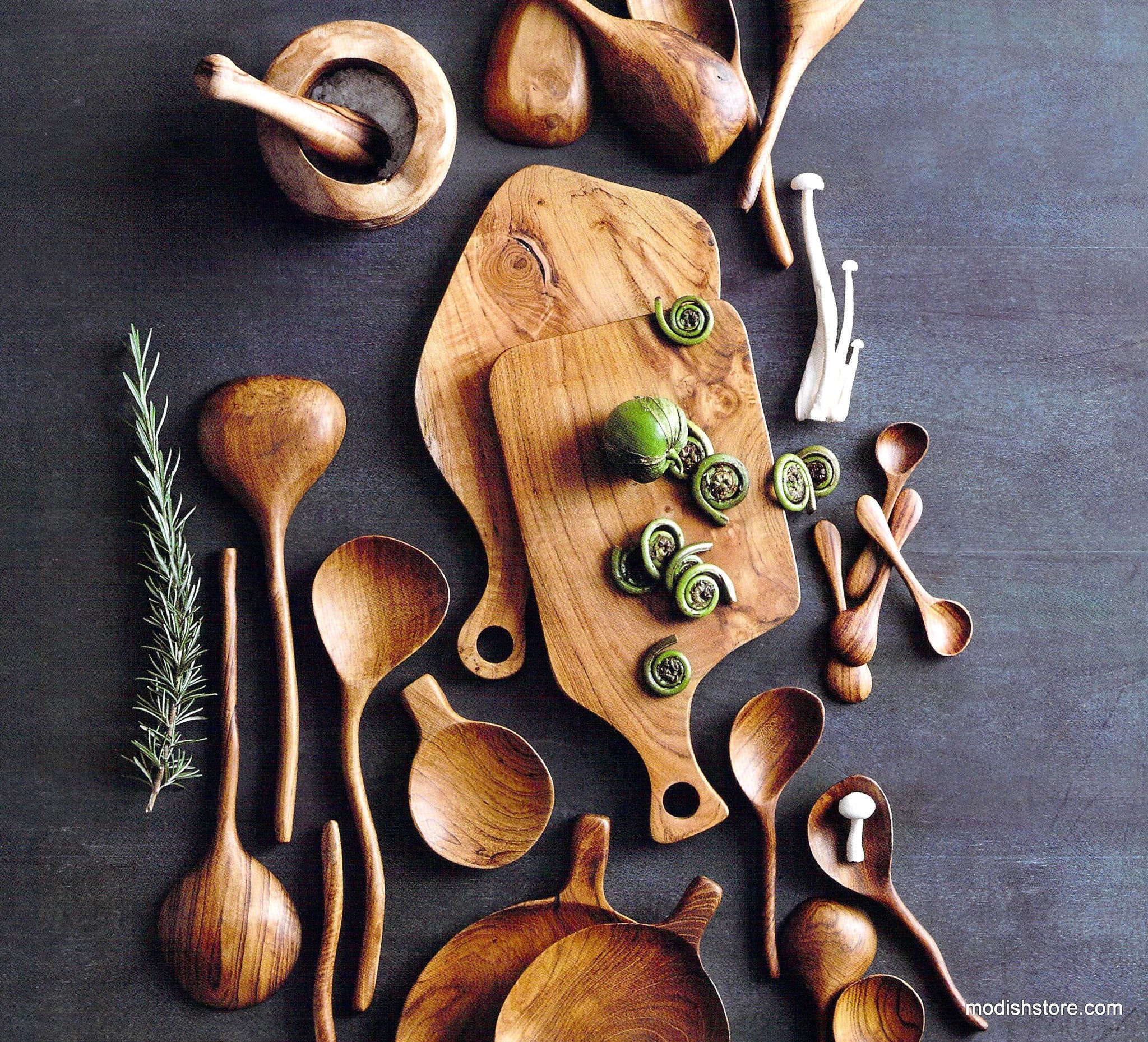 Teak Wood Spoons