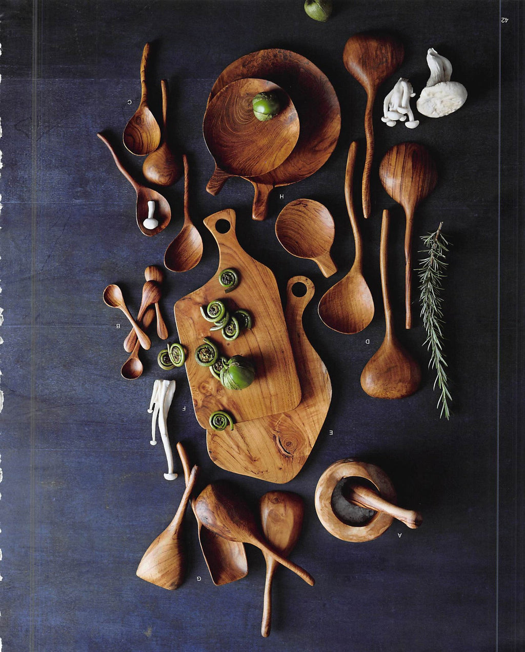 Teak Wood Spoons