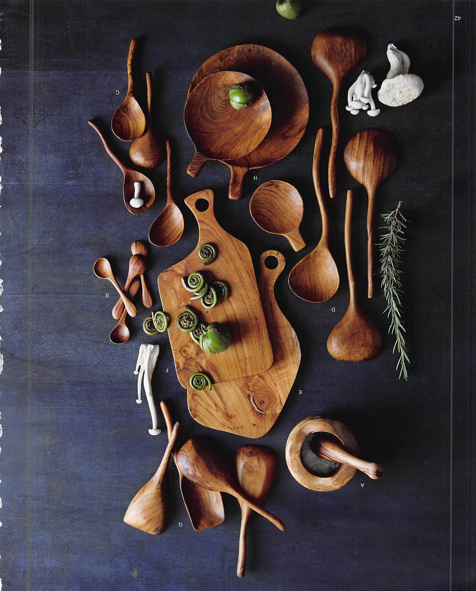 Teak Wood Spoons