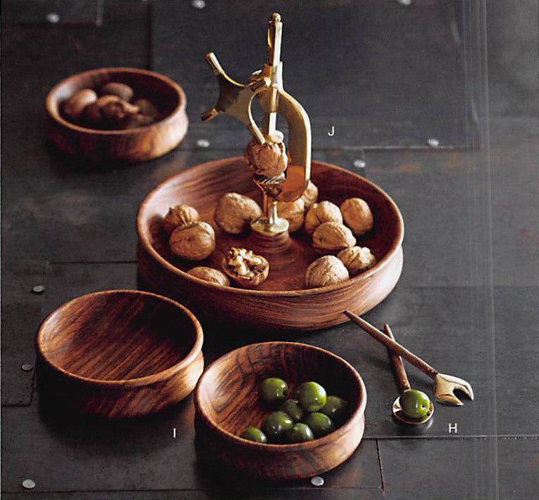 Liquid Brass Serveware Collection