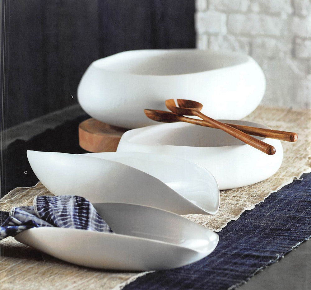 Beyaz Serveware Collection - Set Of 2