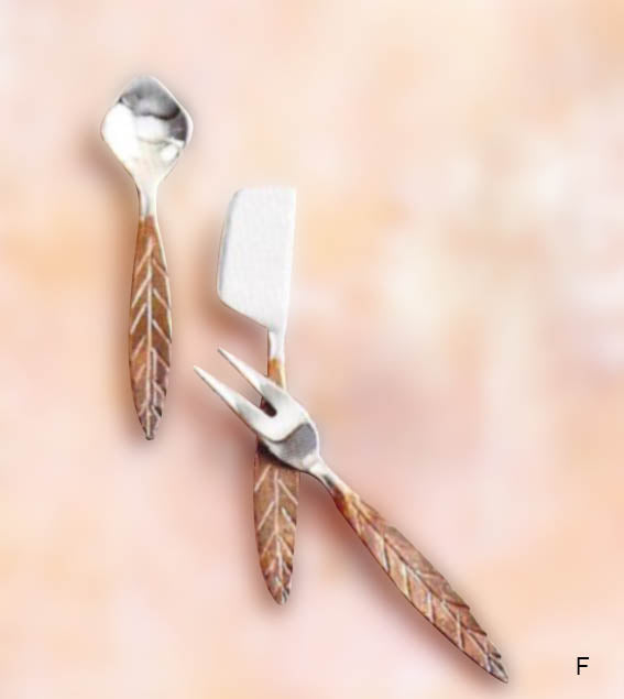 Forged Leaf Serveware