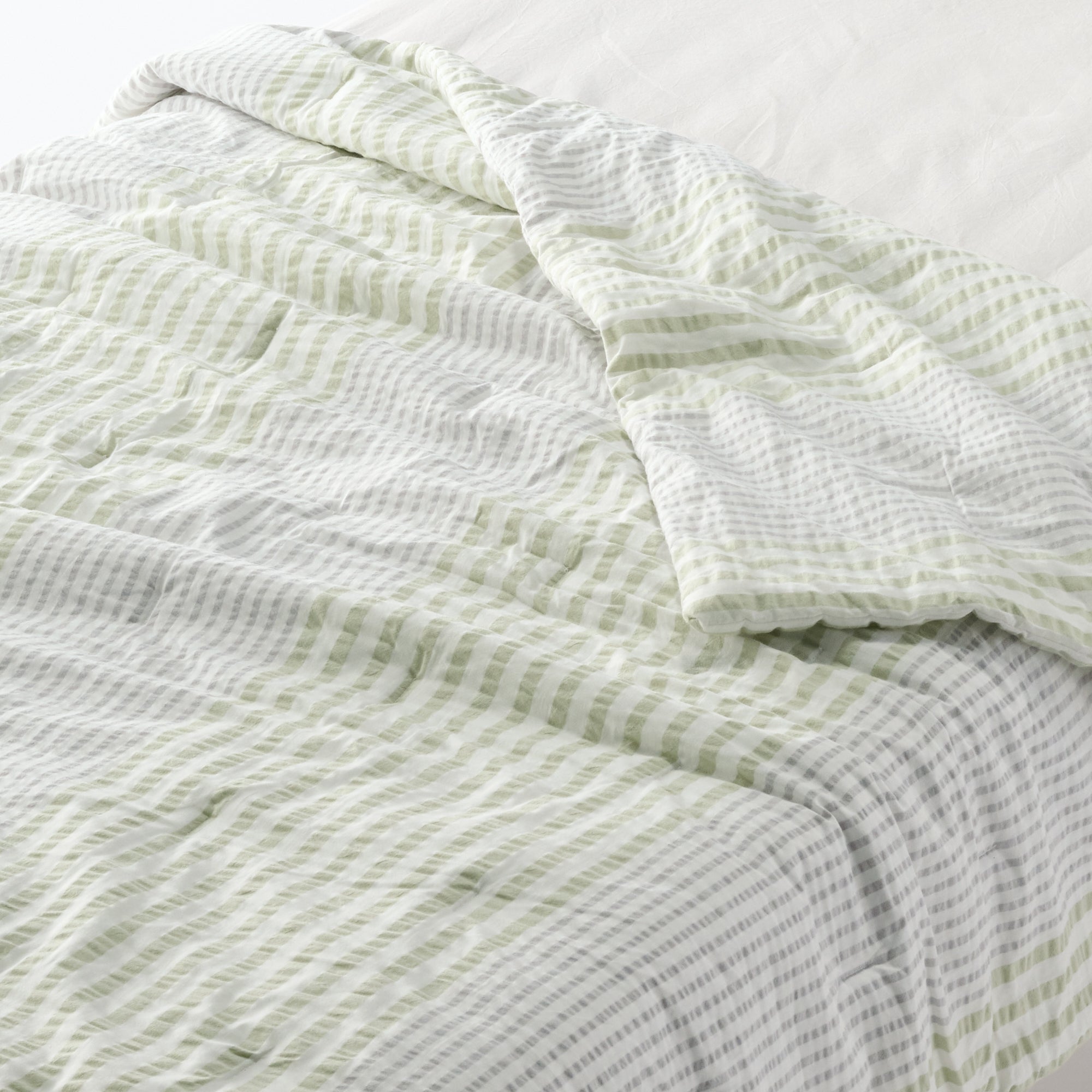 Cotton Seersucker Thin Duvet - Single