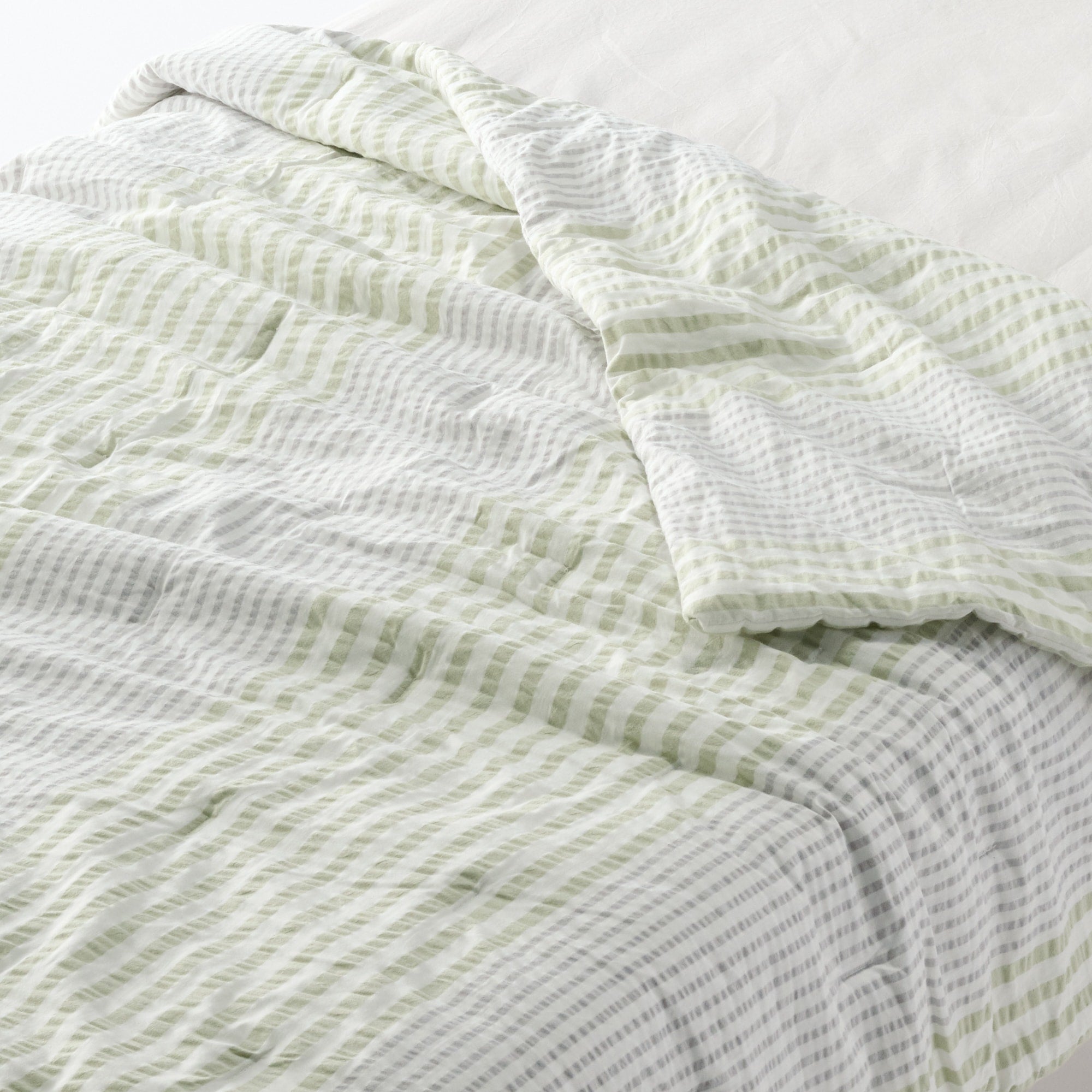 Cotton Seersucker Thin Duvet - Double