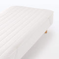 Cotton Seersucker Quilted Pad - Double