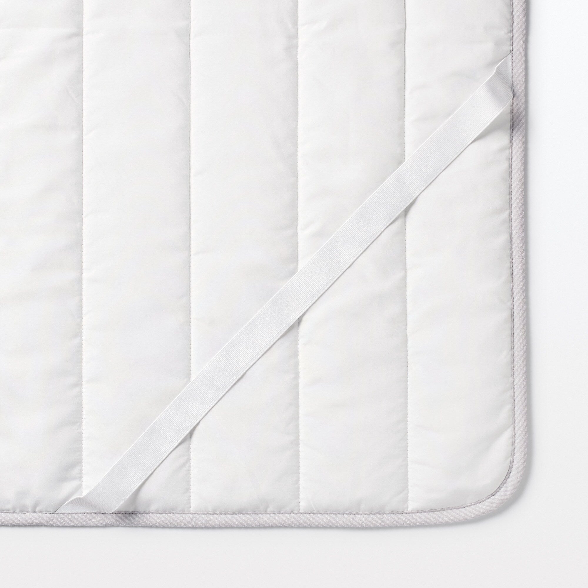 Cotton Seersucker Quilted Pad - Double
