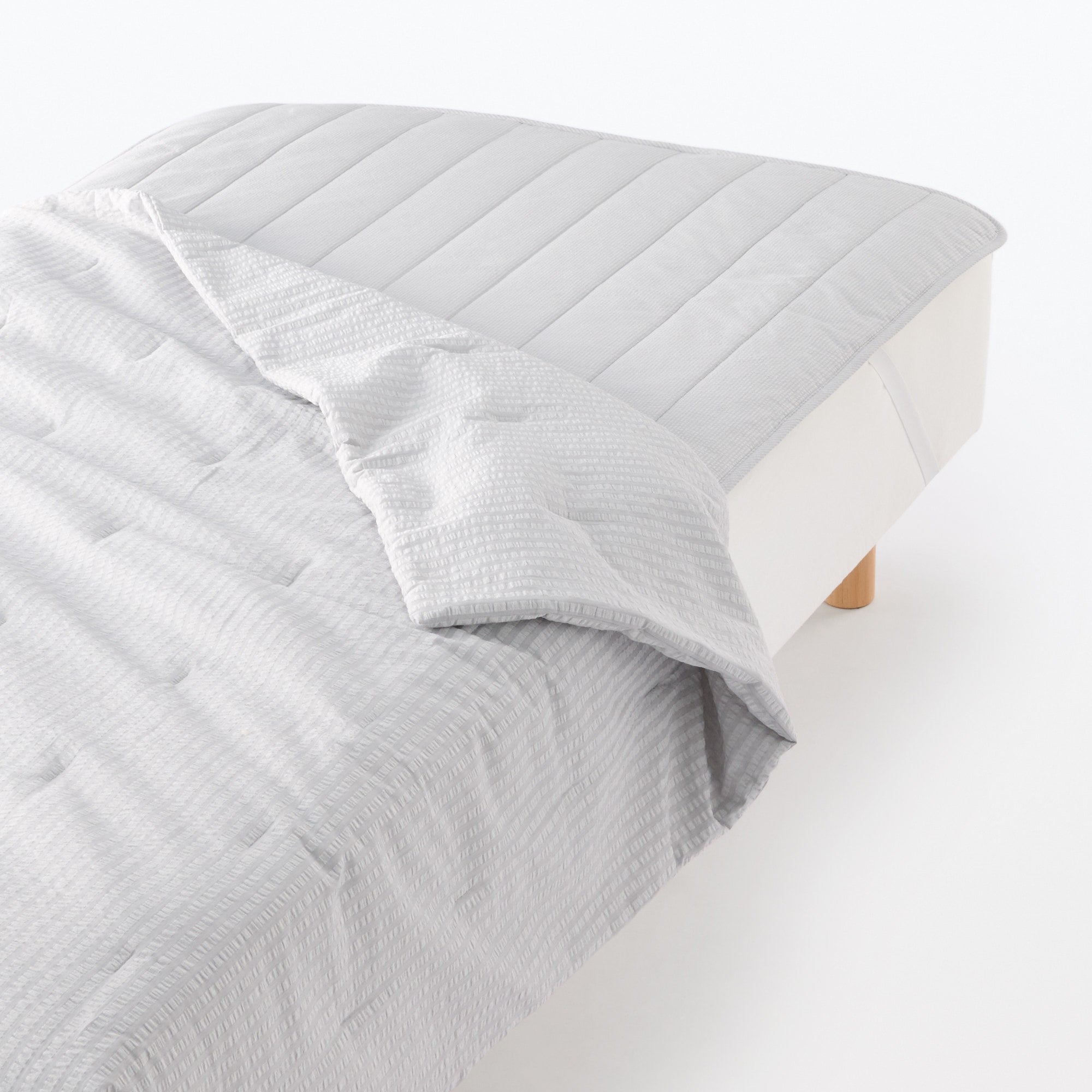 Cotton Seersucker Thin Duvet - Queen