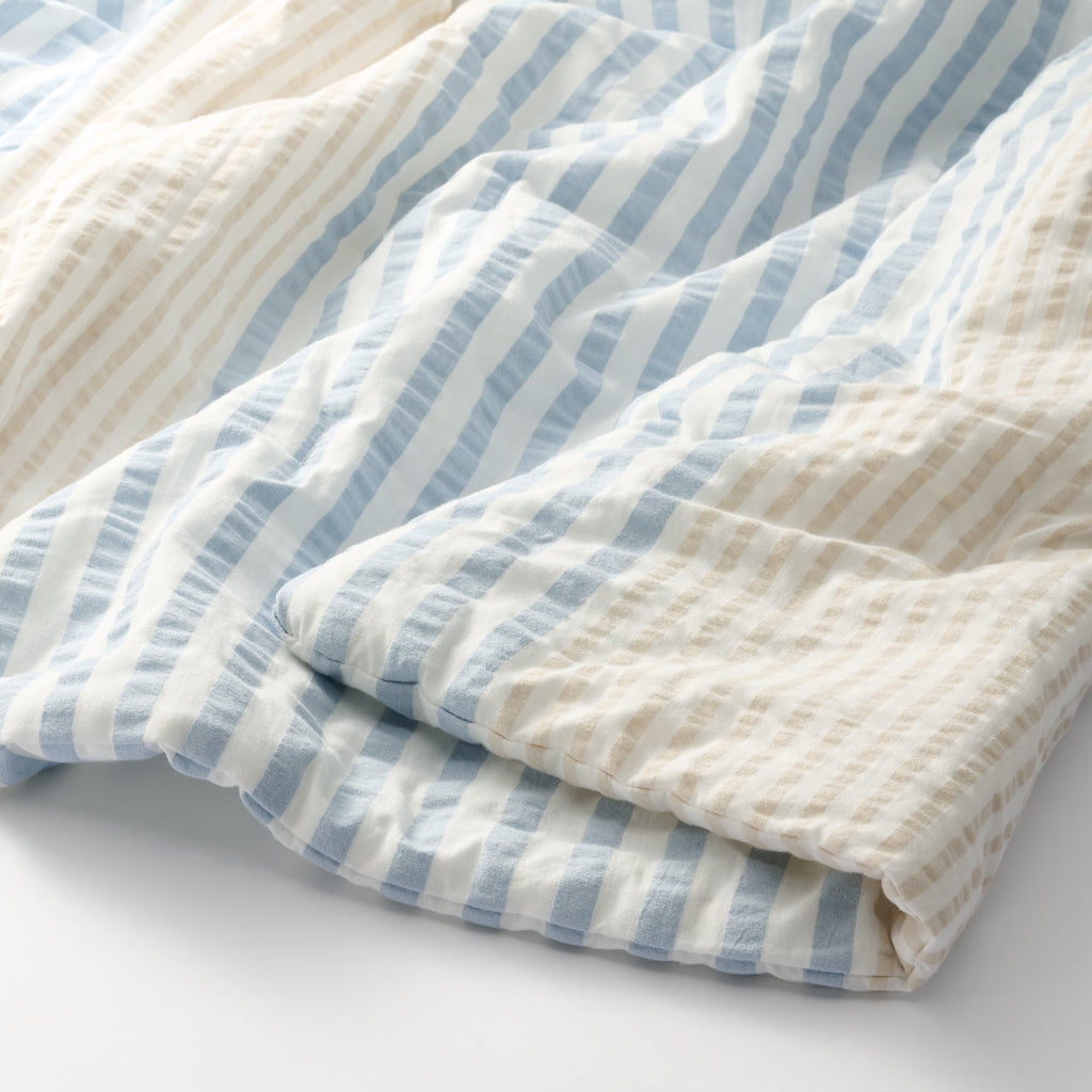 Cotton Seersucker Thin Duvet - King