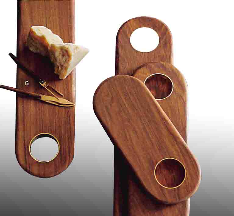 Liquid Brass Serveware Collection