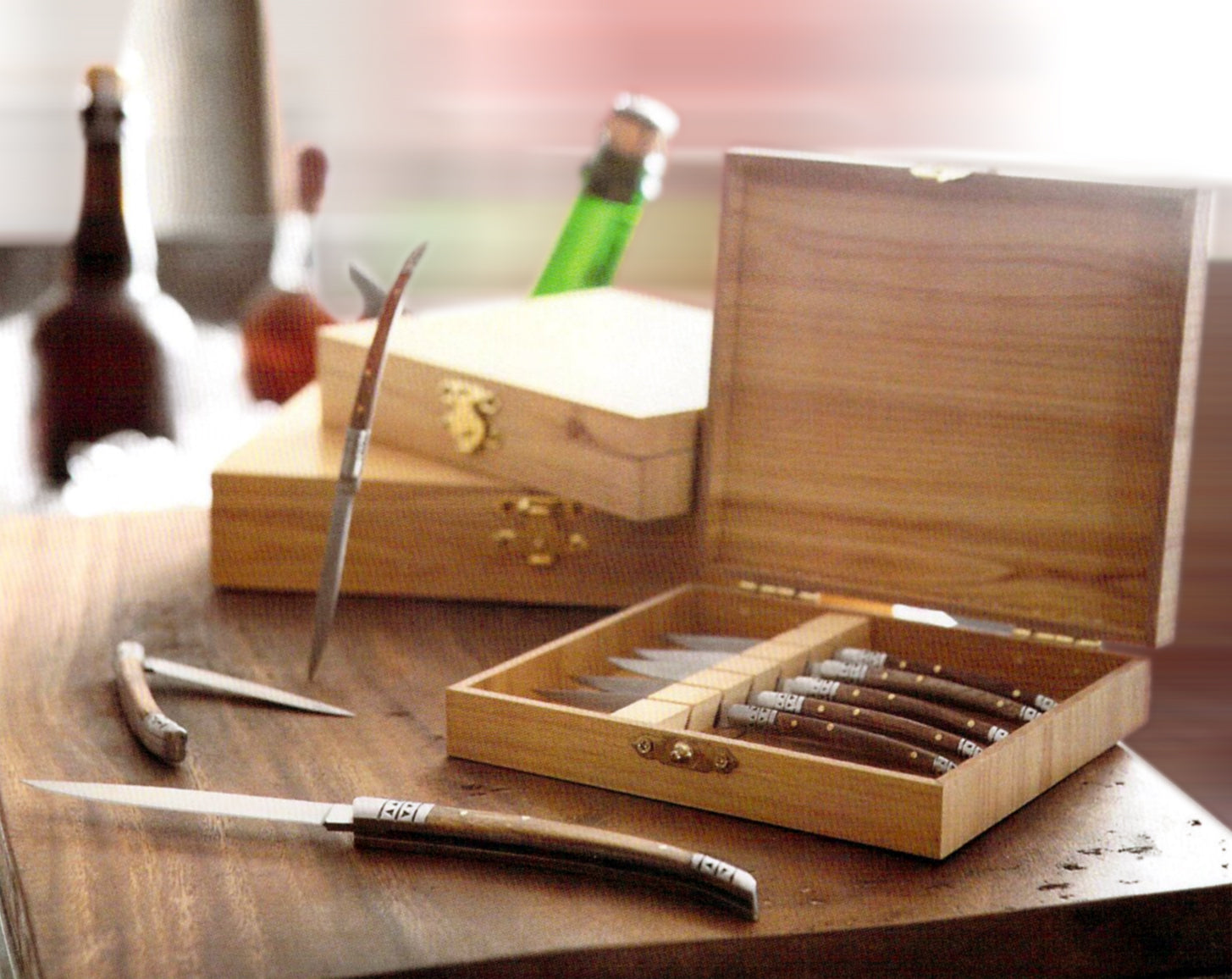 Wood Handle Petite Folding Knives