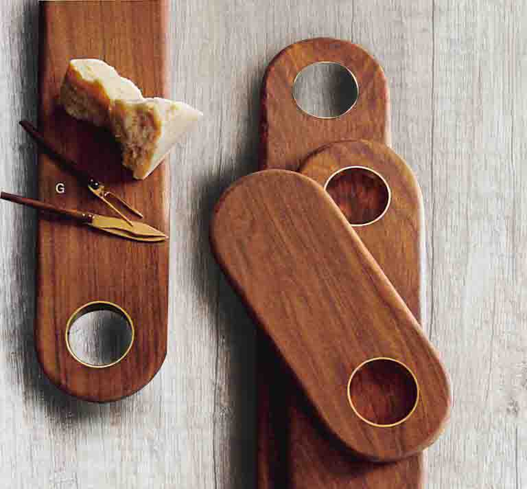 Liquid Brass Serveware Collection