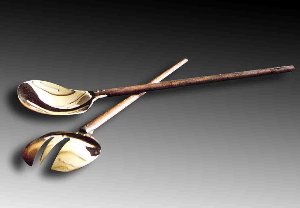 Liquid Brass Serveware Collection