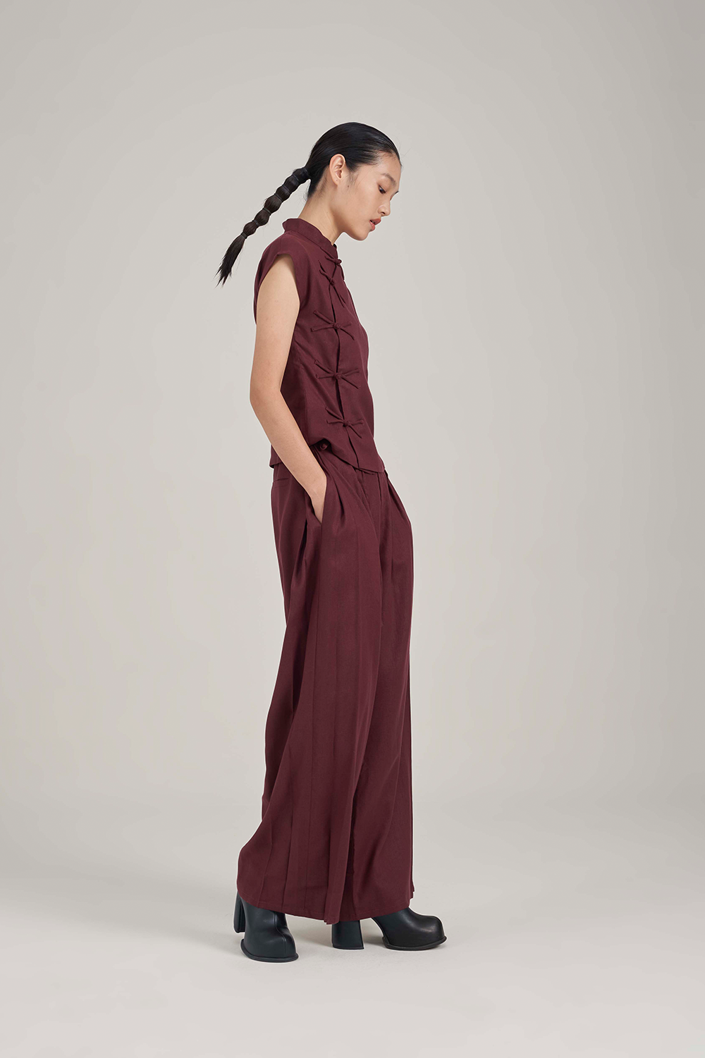 Alanda Cheongsam Top