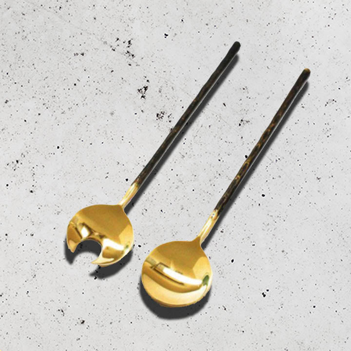 Serafina Brass Serveware - Serving Pieces
