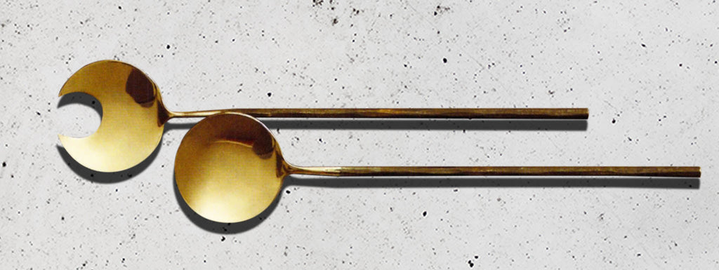 Serafina Brass Serveware - Serving Pieces