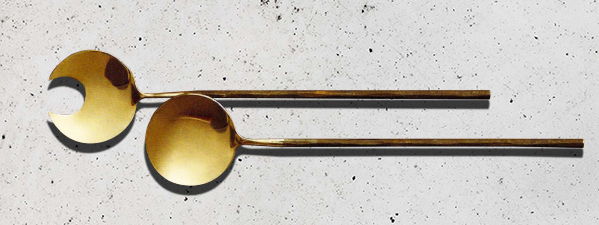 Serafina Brass Serveware - Serving Pieces
