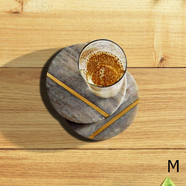 Aragon Marble Coasters Collections - 4Pcs/Set Of 4
