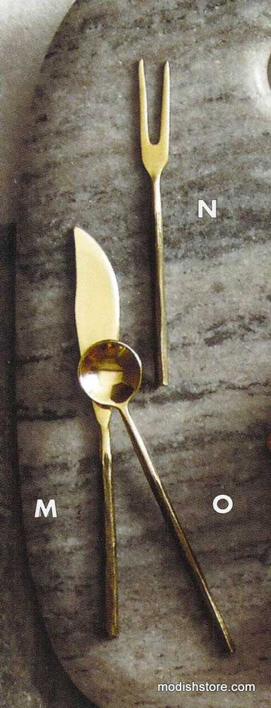 Serafina Brass Serveware - Serving Pieces