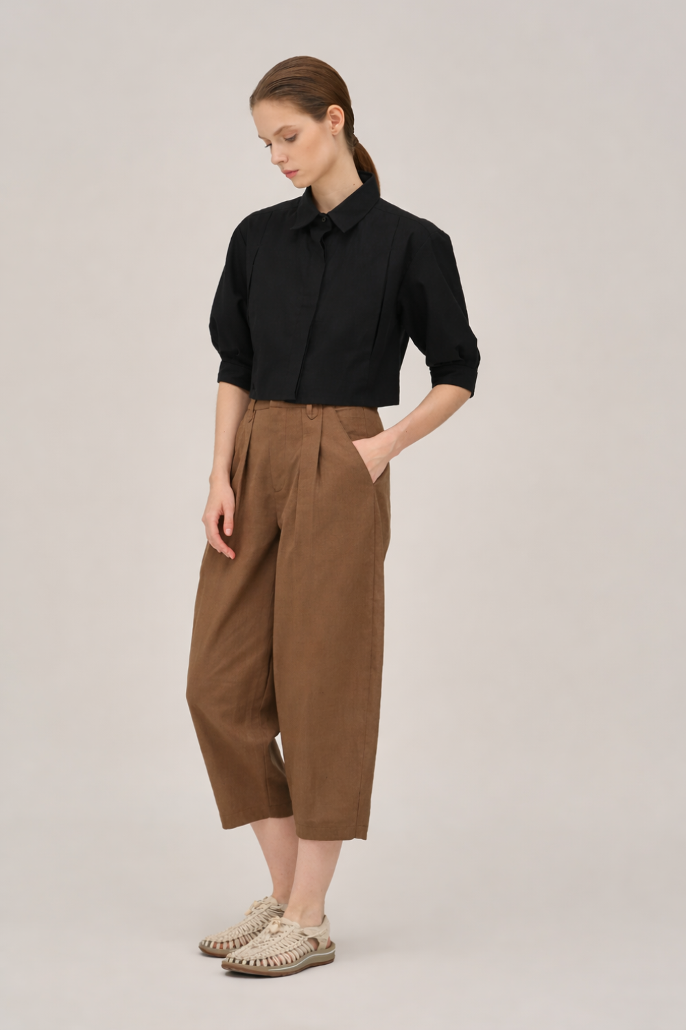 Sherah Crop Shirt