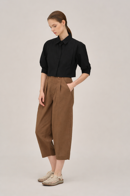 Sherah Crop Shirt