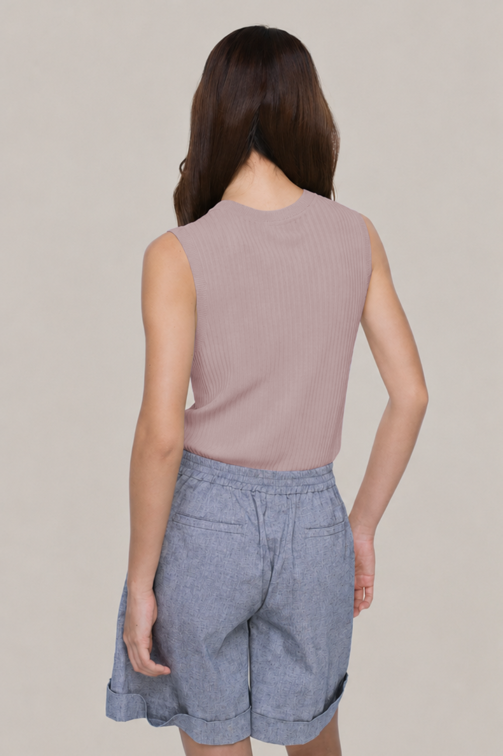 Sulin Knit Top - Pale Pink