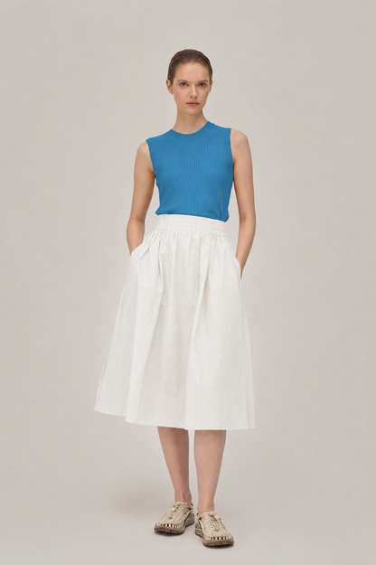 Sulin Knit Top - Turquoise