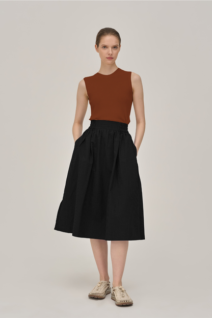 Sulin Knit Top - Cinnamon