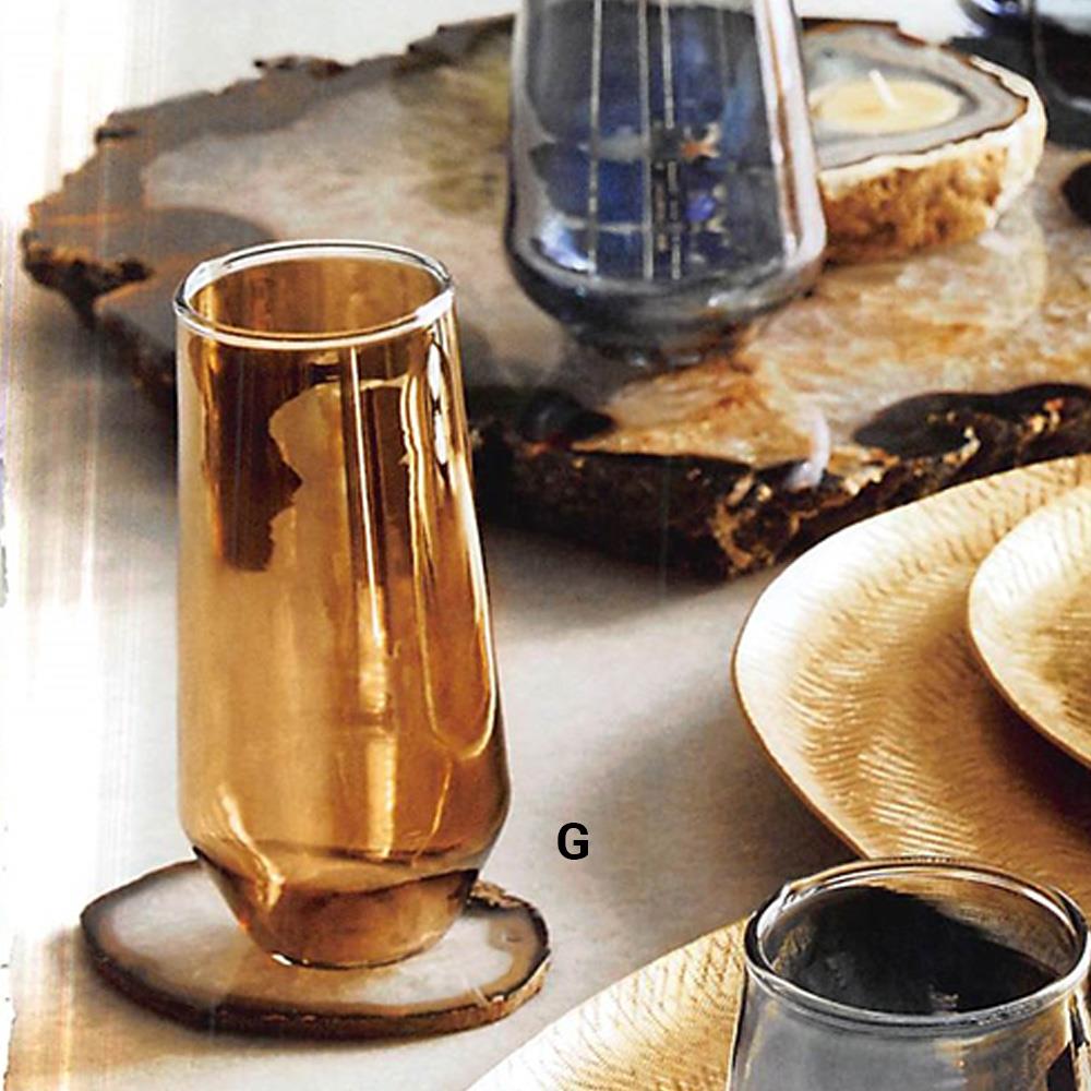 Artisan Luster Glassware - Set Of 6