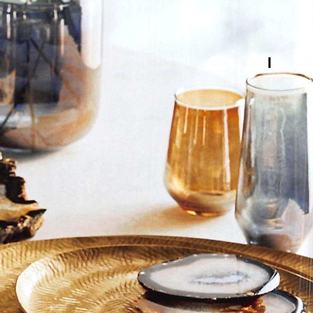 Artisan Luster Glassware - Set Of 6