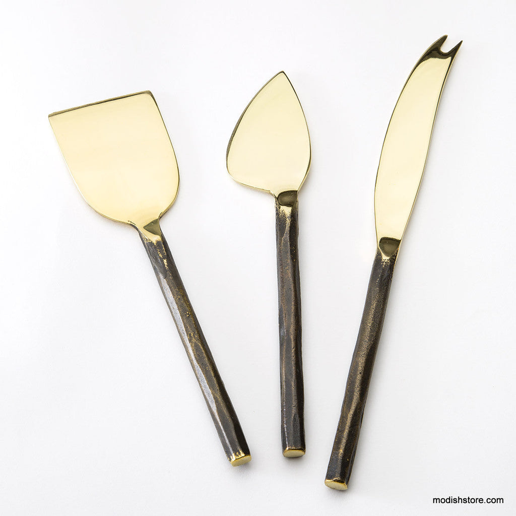Serafina Brass Serveware - Cocktail Cutlery